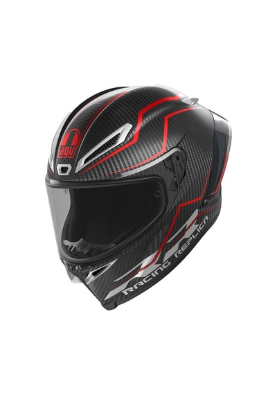Agv Pista Gp Rr E2206 Dot Mplk Performante Carbon Kask Kırmızı - Siyah
