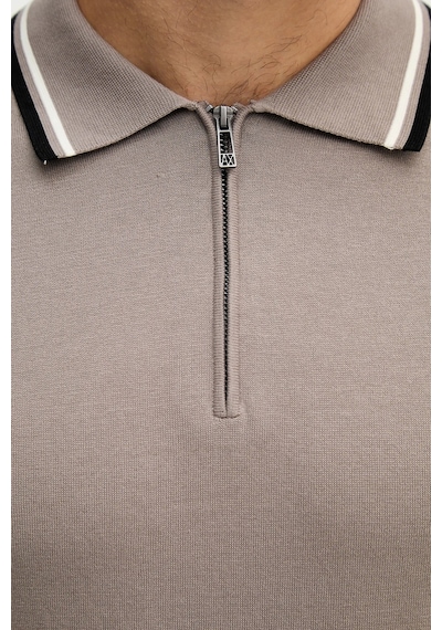 Armani Exchange Erkek Polo Xm001977 Af20139 U6107 Toprak Kahverengi