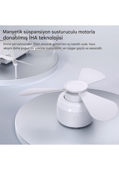 Batur Kamp Tavan Fanı, Usb Tavan Fanı, Açık Havada Sessiz Soğutma F13