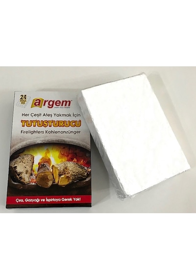 Argem Mangal Kömür Tutuşturucu Tablet Çıra