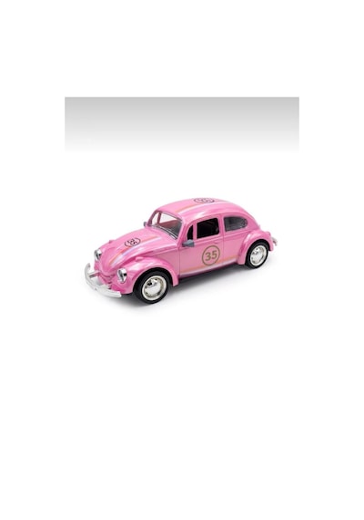 TıfılToys Uzaktan Kumandalı Şarjlı Işıklı Full Fonksiyon Kauçuk Tekerlekli Nostalji Vosvos Araba Pembe