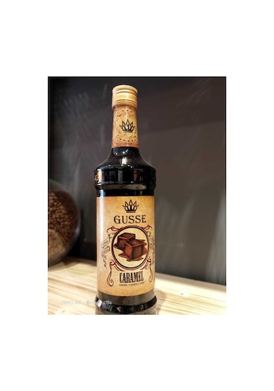 Gusse Karamel Aromalı Kokteyl Şurubu 700 Ml X 6 Adet Diğer