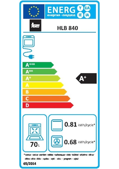Teka HLB 840 SS 70 LT Ankastre Fırın