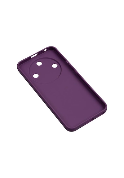 Honor Magic 8 Lite 5g Kılıf Lüx Kamera Koruma Çıkıntılı Soft Silikon Mor
