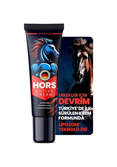 Hors Active Cream Erkeklere Özel Krem