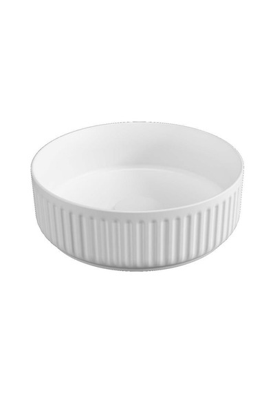 Isvea Artısan Edition Ion Tezgah Üzeri Lavabo 36CM Mat Beyaz