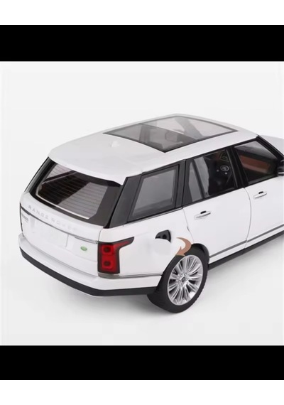 Hmb 1:18 Ölçek Range Rover 50th Annıversary Edıtıon Siyah Minyatür Metal Model Araba