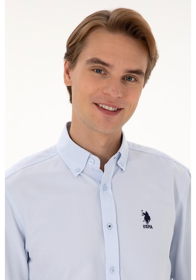 U.s. Polo Assn. Erkek Basic Gömlek 2225434 Açık Mavi U.s. Polo Assn. Erkek Basic Gömlek 2225434 Açık Mavi