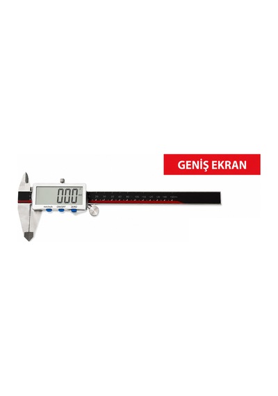 Watano Metal Gövde Geniş Ekran Dijital Kumpas 150x0.01mm