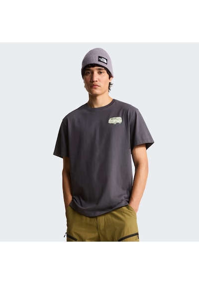 The North Face M Van Lıfe Relaxed Short Sleeve Tee-grap Erkek Tişört Nf0a8gqnrhı1 Gri