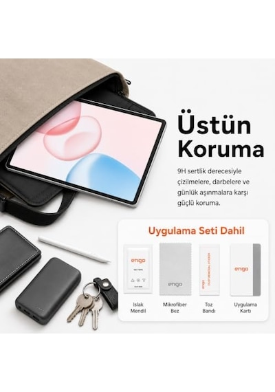 Honor Pad 10 12.1 İnç Ekran Koruyucu 9h Parlak Nano Şeffaf