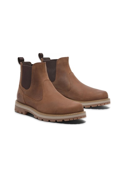 Timberland Tb0a6a4w Britton Road Mid Chelsea Boot Kahverengi Erkek Bot Kahverengi