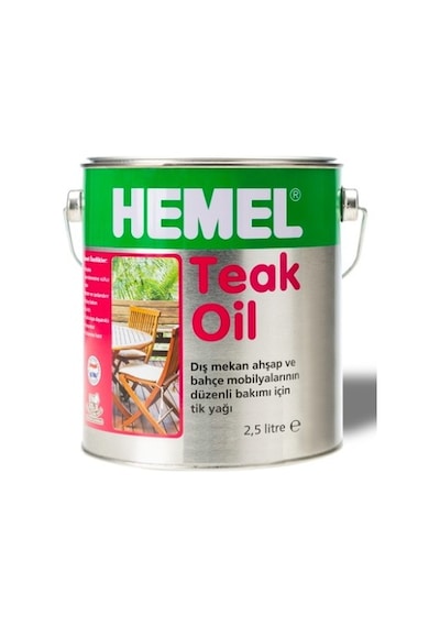 Hemel Teak Oil Tik Yağı 5 0.3
