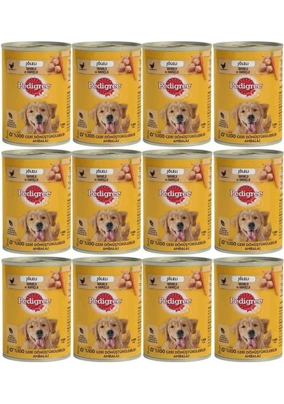 Pedigree Tavuk Havuç Yet.kon.köpek Ma.400 Gr 4557