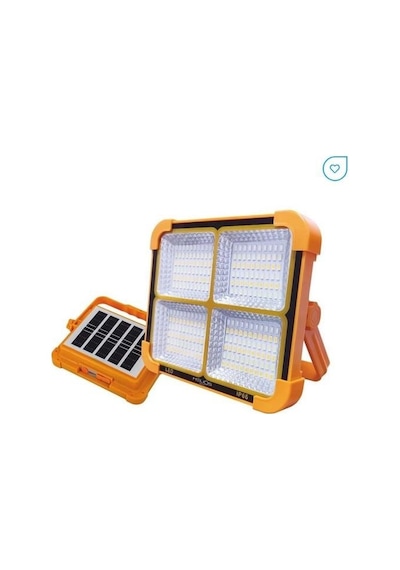Helıos Hs 4016 200 Watt Şarjlı Solar Projektör - 4 Renk Fonksiyonlu Beyaz + Gün Işığı + Ilık Beyaz + Mavi-kırmızı Çakar