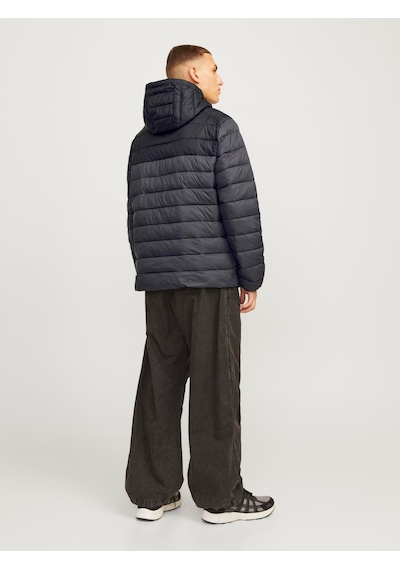 Jack & Jones Erkek Kapüşonlu Şişme Mont - 12258441 Gri