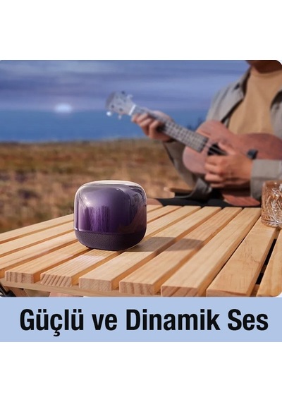 Baseus AeQur V2 Şarjlı Kablosuz Mini Ses Bombası