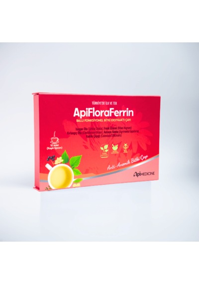 Premium Apifloraferrin Bitki Çayı Demir Desteğine Yönelik Yoğun Ekstraktlı Fonksiyonel Çay