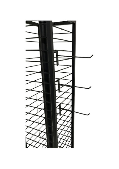 Kare Bijuteri Standı, Tekerlekli Orta Stant, Tesbihlik, Anahtar Askisi, Kılıf Standı 165x30x30 Cm Diğer