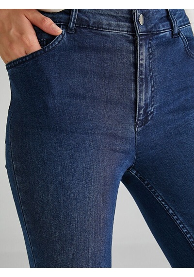 Faik Sönmez Yüksek Bel Bilek Boy Skinny Jean Pantolon 00030 001