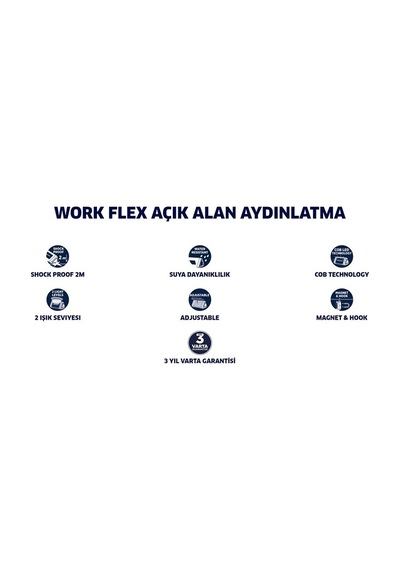 Varta 17648 Work Flex Area Light Led Fener 3Xaaa N11.9256 Siyah Varta 17648 Work Flex Area Light Led Fener 3Xaaa N11.9256 Siyah