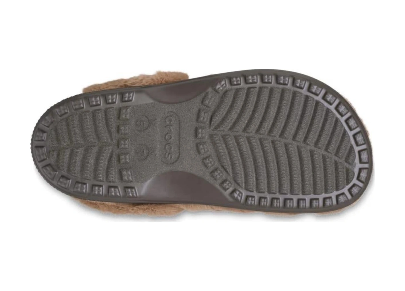 Crocs Classic Unfurgettable Clog Milk Chocolate Unisex Peluş Terlik-10854 Kahverengi