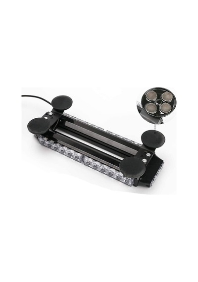 Çakar Lamba Çift Taraflı 30 Led Mavi-kırmızı 38x16.5x7.5 Cm / Lap