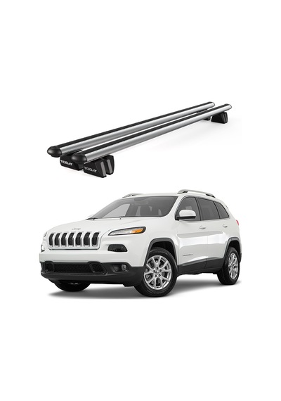 Pençe Jeep Cherokee Kl 2014 Ve Sonrası Uyumlu Gri Ara Atkı Port Bagaj Tavan Barı