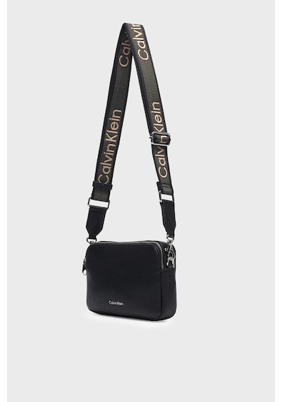 Calvin Klein Logolu Çıkarılabilir Askılı Çanta Lv04f3656gub1 Bayan Çanta Lv04f3656g Ub1 Siyah