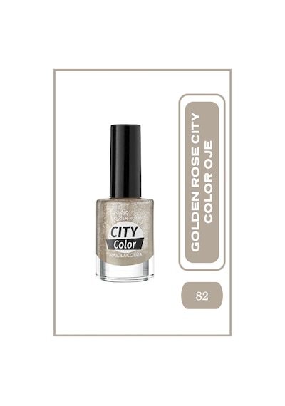 Golden Rose City Color Nail Lacquer 82