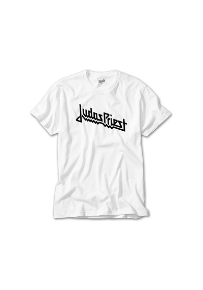 Judas Priest Logo Beyaz Tişört Beyaz