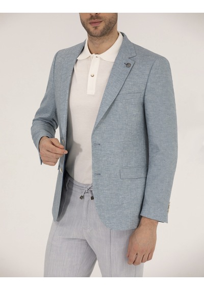 Pierre Cardin Erkek Açık Mavi Ceket 50264619-vr003
