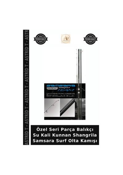 Özel Seri Parça Balıkçı Su Kali Kunnan Shangrila Samsara Surf Olta Kamışı 420cm