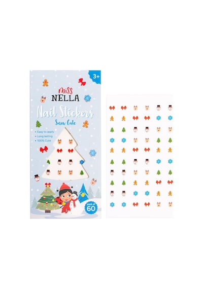 Miss Nella - Kış Temalı Tırnak Çıkartmaları