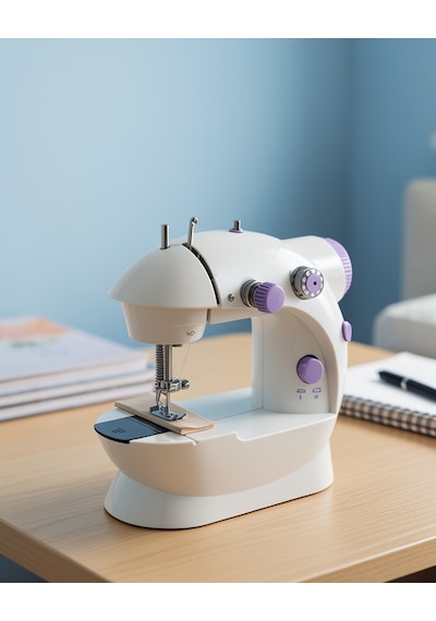 Mini Dikiş Makinesi, Ayarlanabilir Hız, Işıklı, Ev Tipi 0