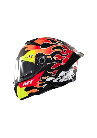 Mt Helmets Thunder 4 Sv Yamanaka B3 Kapalı Kask Çok Renkli