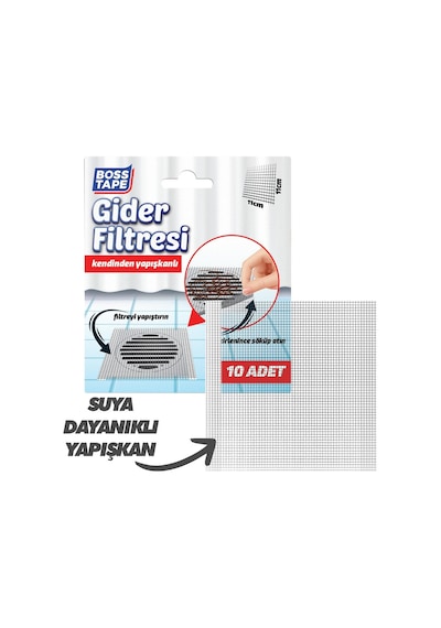 Boss Tape Gider Filtresi 10lu