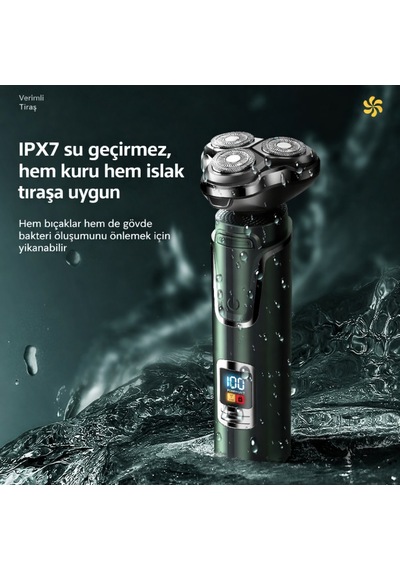 Sportsman Sm-555 Professional 3 Ü 1 Arada Islak/kuru Şarjlı Erkek Bakım Seti