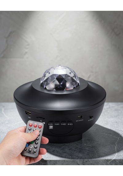 Taşınabilir Bluetooth Hoparlör Yıldız Gece Lambası Disko Topu Uuczxy918hparlör2