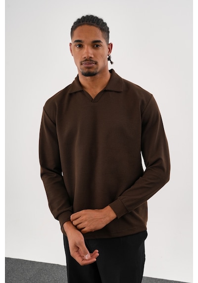 Redline Mellow Oversize Sweatshirt Kahve