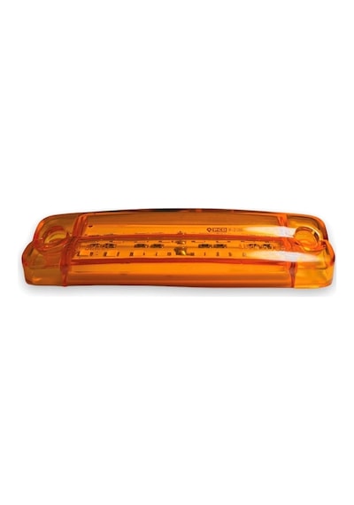 Ahmet Otomotiv 10 Adet Çift Sıra Parmak Led Sarı Renk 10cm 16 Led