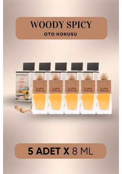 Odunsu Oto Kokusu 5x8 Ml