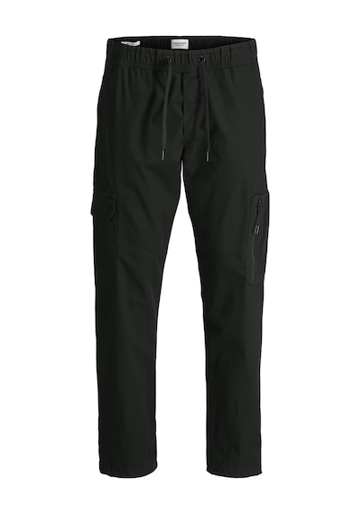Jack & Jones Jack Jones Erkek Rahat Kargo Pantolon 12282874 Siyah