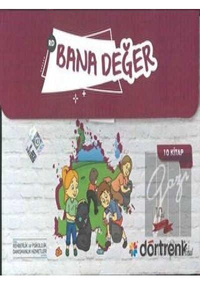 Dörtrenk Yayınları 2. Sınıf Bana Değer (10 Kitap) Dört Renk Yayınları  -  Dört Renk Yayınları