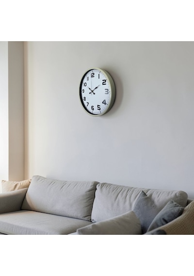Pure Krem 36 Cm Klasik Duvar Saati Çok Renkli