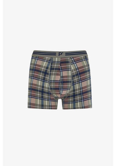 Penti Erkek Roamer Ekoseli 3lü Boxer Çok Renkli