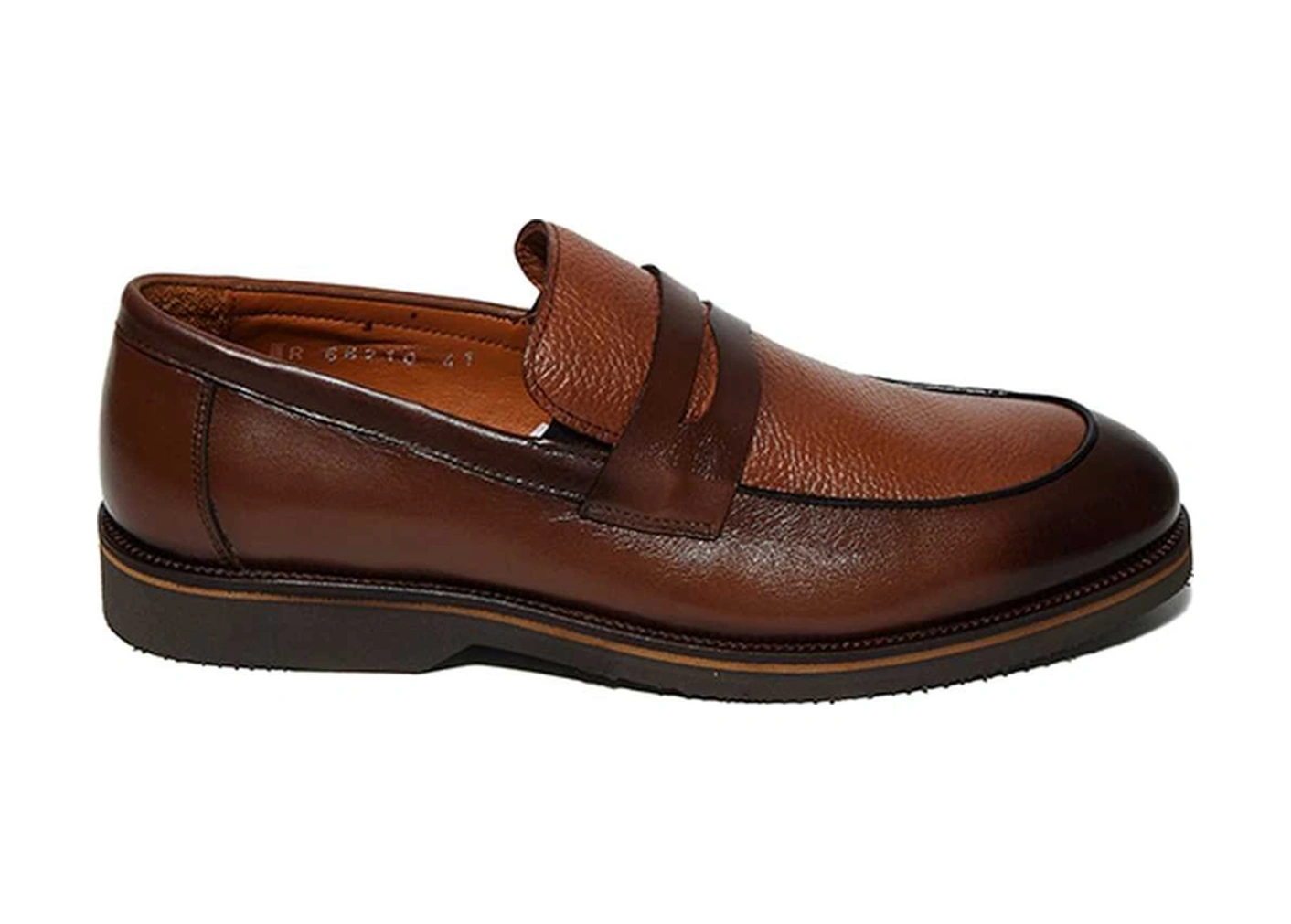 Bestello Bağcıksız Eva Taban Loafer 331-66210 Erkek Ayakkabı Taba