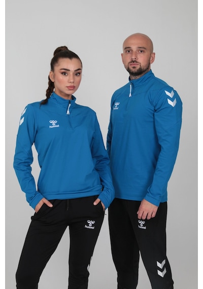Hummel Oregon Antrenman Eşofman Üstü Saks Mavi