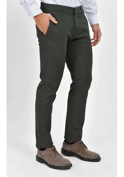 Classics Men Hakamen Erkek Regular Fit Keten Pantolon 7338 haki