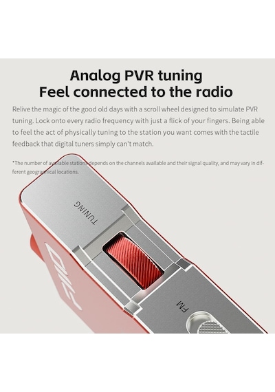 Rr11 Taşınabilir Stereo Radyo Alıcısı Gümüş